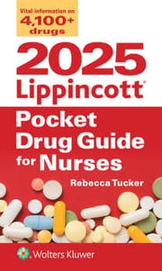 Paramedic Shop Lippincott Wilkins Textbooks 2025 Lippincott Pocket Drug Guide for Nurses - 13th Edition