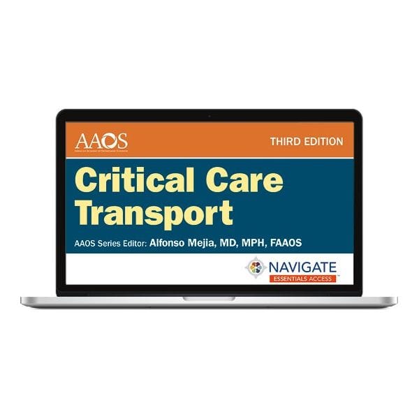 Paramedic Shop Jones and Bartlett Learning Textbooks Essentials Access Critical Care Transport - 3rd Edition