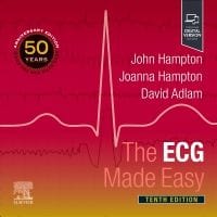 Paramedic Shop Elsevier Textbooks The ECG Made Easy - 10th Edition - Hampton