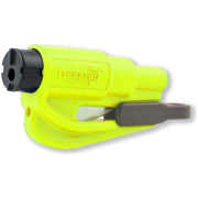 resqme® Car Escape Tool, Seatbelt Cutter / Window Breaker (Lime Green)